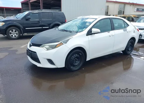 2016 Toyota Corolla Le from USA, damaged, VIN 5YFBURHE2GP404595